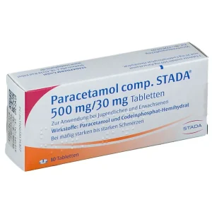 paracetamol codein paracetamol comp